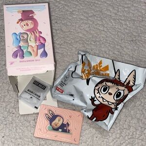 LAZY YOGA LABUBU FIGURE - CONFIRMED SEALED AMERICANO